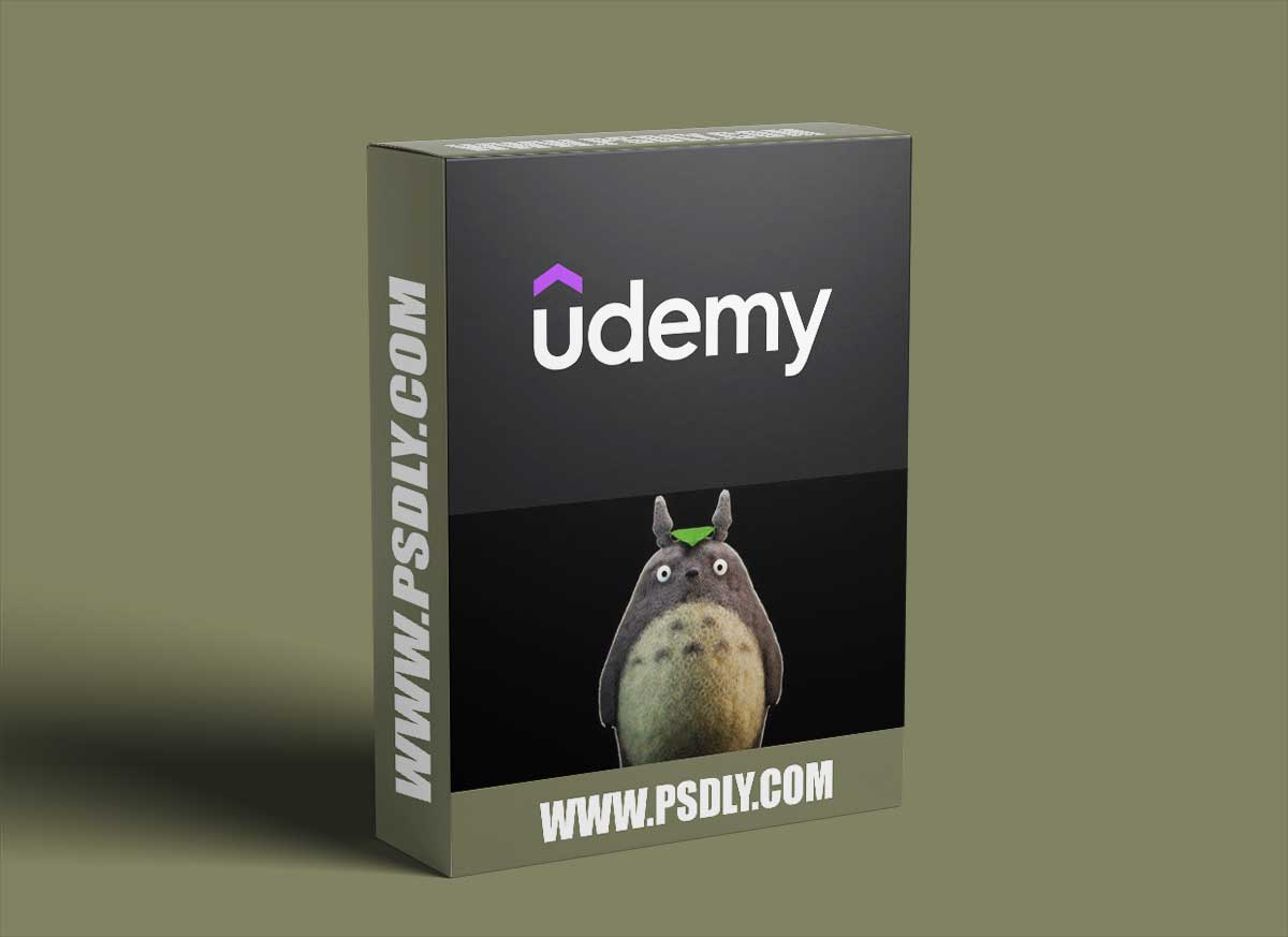 "My Neighbor Totoro" Ghibli Studio In 3D Blender 4. Beginner