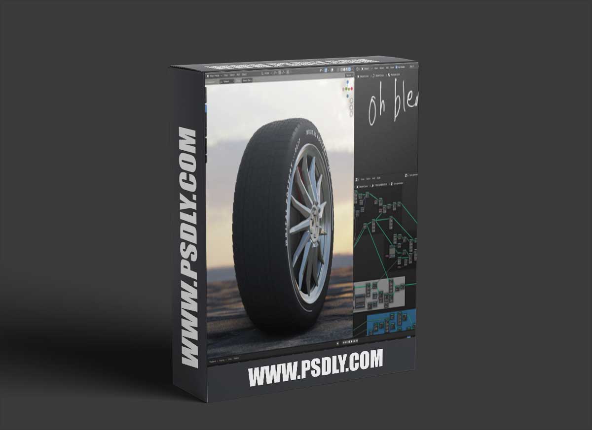 Tyre generator for Blender