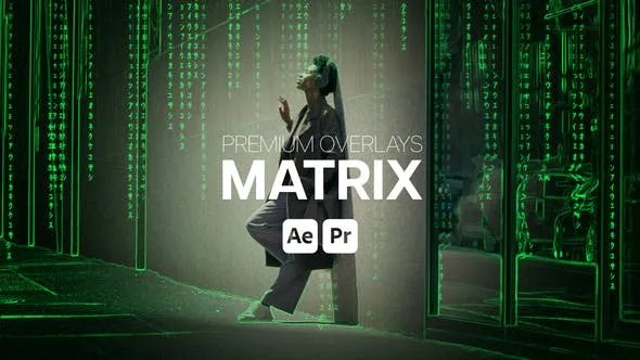 Videohive Premium Overlays Matrix 51606153