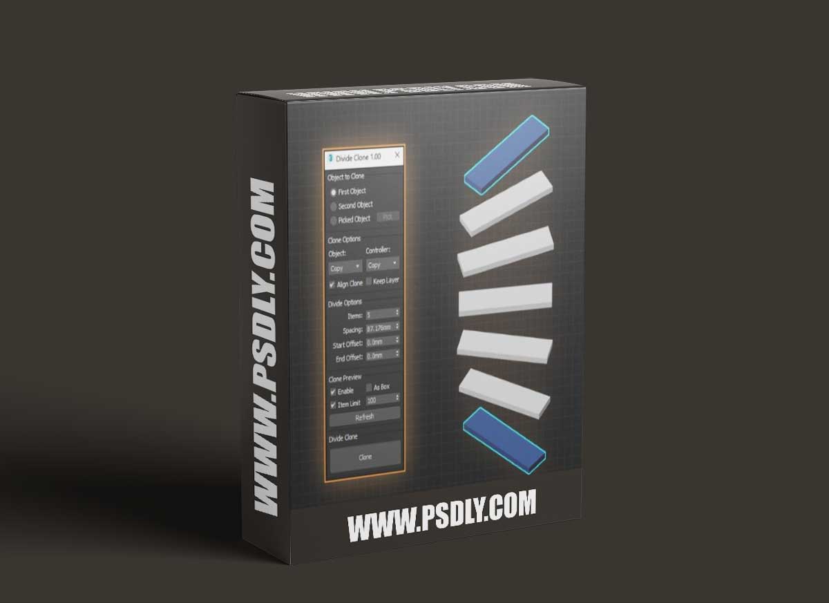Divide Clone 1.0 upto 3dsMax 2025