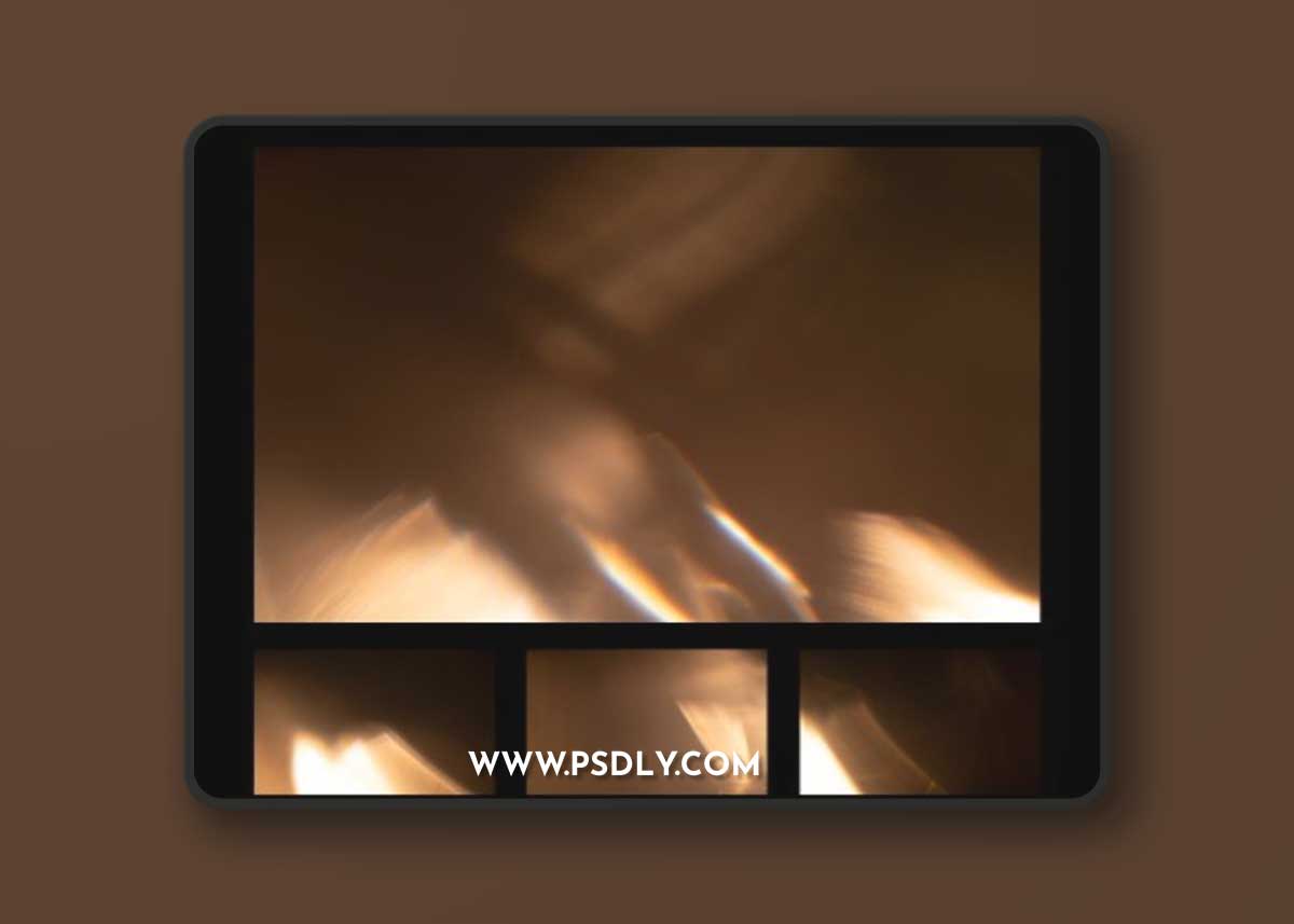 Light Leak Film Frame Overlay Texture Pack Bundle Effect Surface