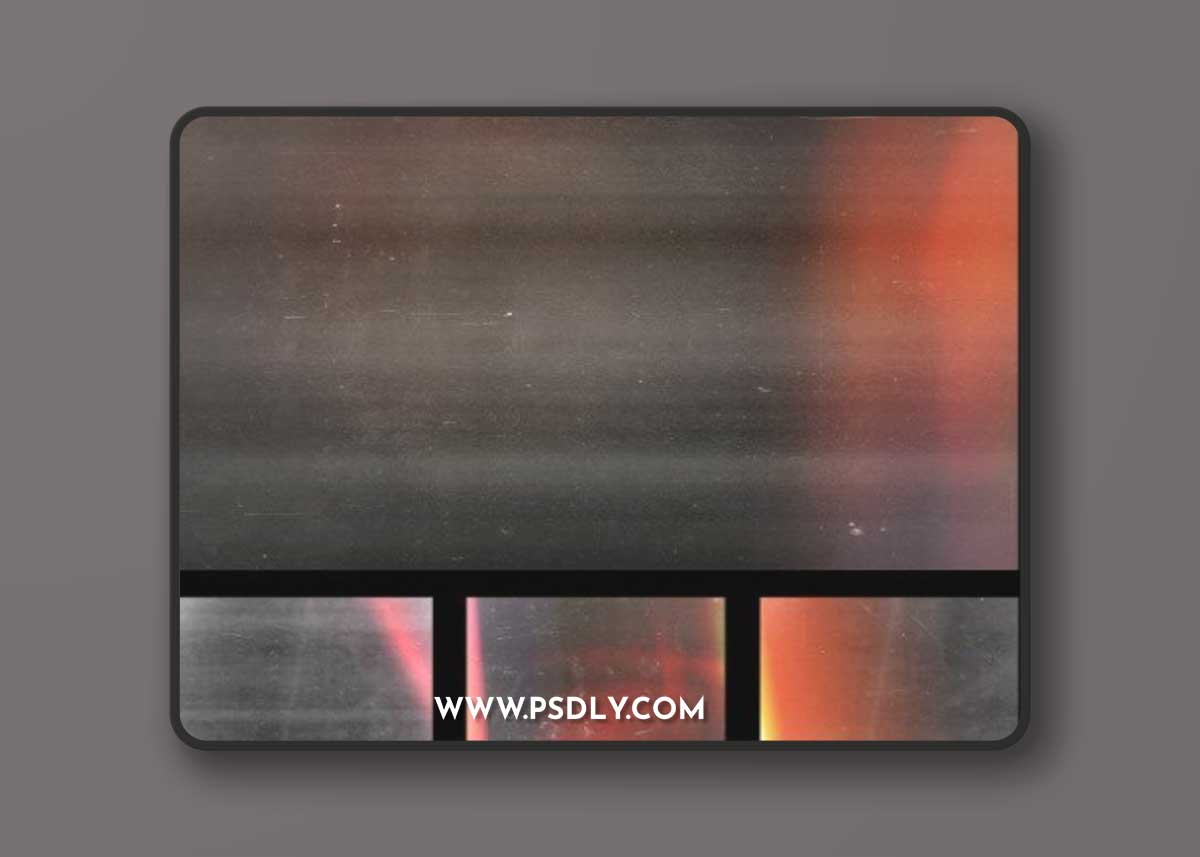 Retro Film Leaks Frame Light Photo Analogue Overlay Texture Pack Bundle Effect Surface