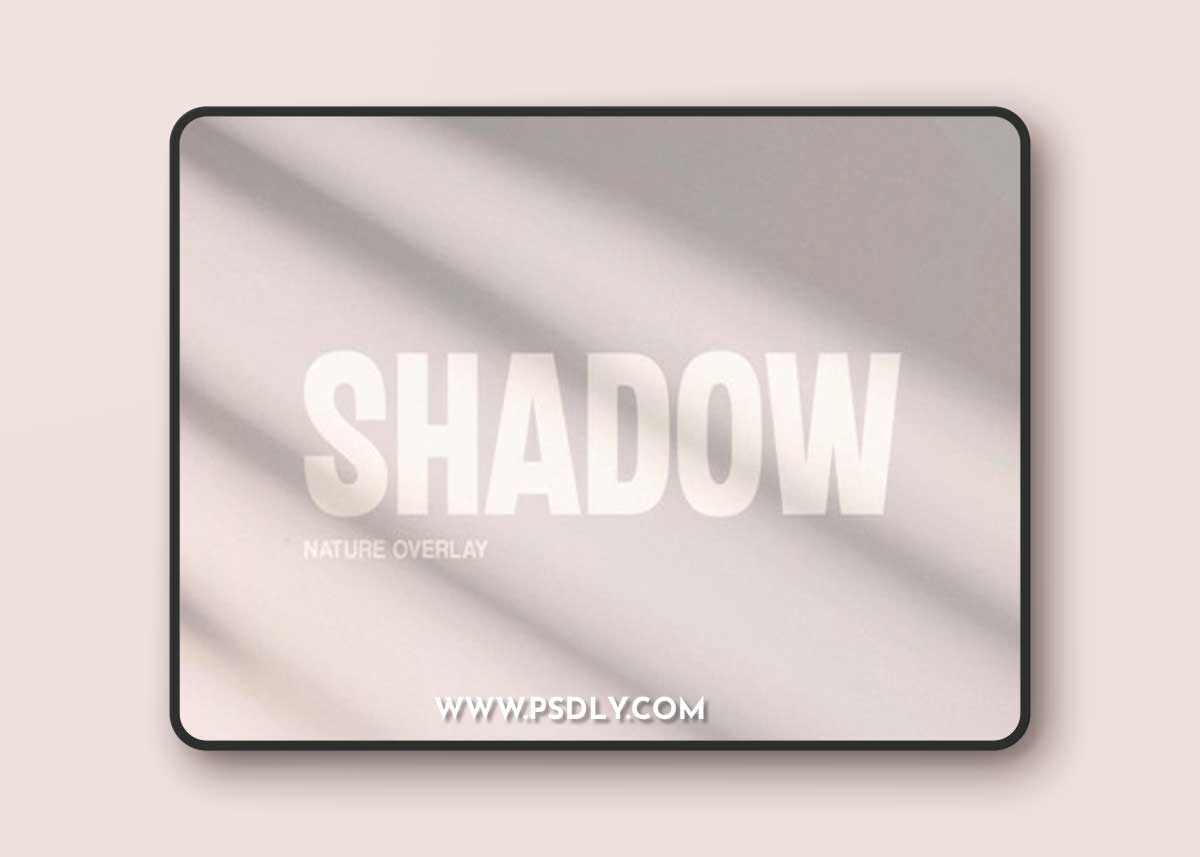Shadow - Nature Overlay Photo Effects for Photoshop