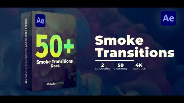 Videohive Smoke Transitions 52097310