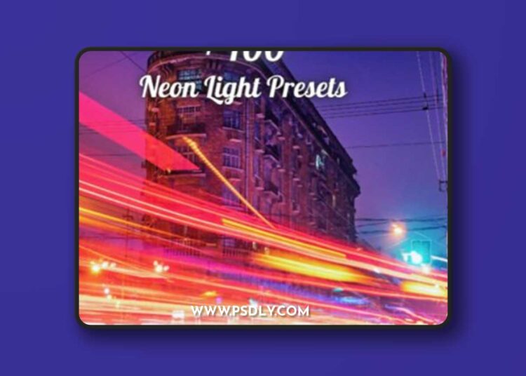 100+ Neon Light Lightroom Presets Bundle 1 100+ Neon Light Lightroom Presets Bundle