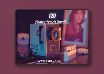 120 ANALOG Lightroom Mobile & Desktop Presets Bundle
