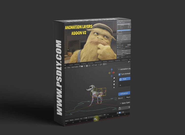 Animation Layers 2.1.6.9 for Blender 1 Animation Layers 2.1.6.9 for Blender