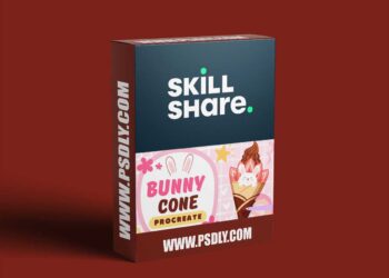 Bunny Treat: Drawing a Cute Desert Cone in Procreate