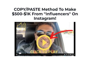 COPY/PASTE Method To Make $500-$1K From (Influencers) On Instagram