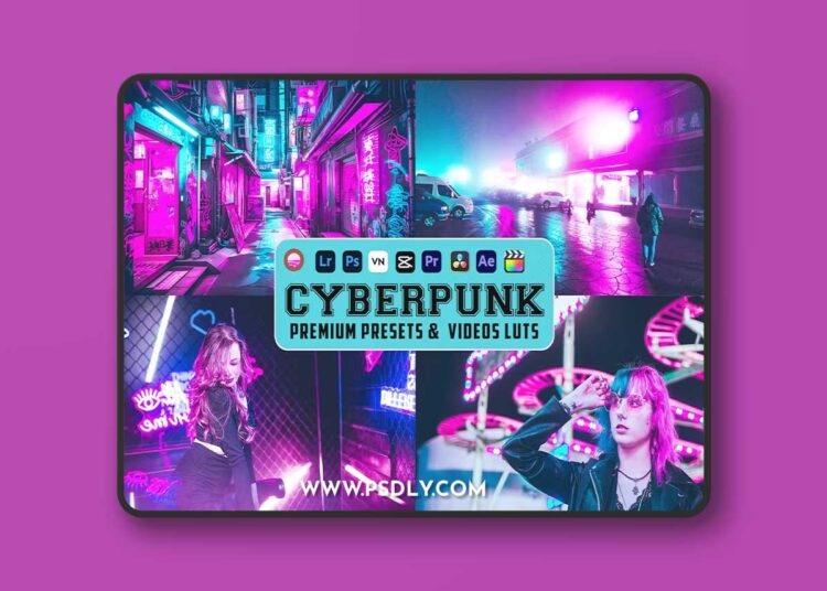 Cyberpunk Luts Video & Presets Mobile Desktop QULJRPT 1 Cyberpunk Luts Video & Presets Mobile Desktop QULJRPT
