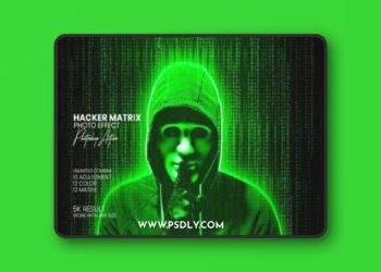 Hacker Matrix Photo Effects