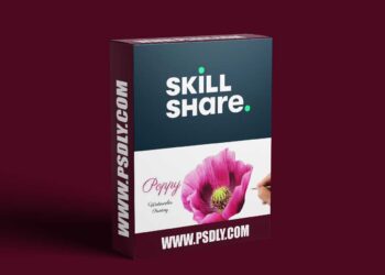 How to paint Poppy- Realistic Watercolor painting l Step-by-step