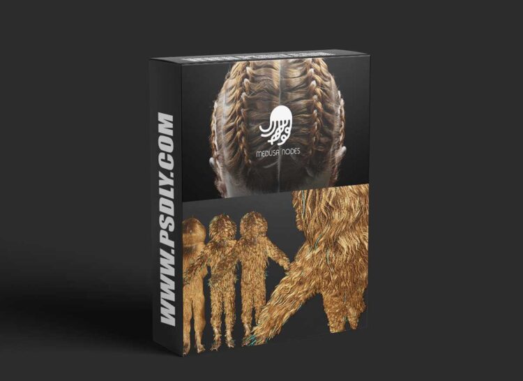 MEDUSA NODES - Procedural Hair System for Blender v1.1.0 1 MEDUSA NODES - Procedural Hair System for Blender v1.1.0