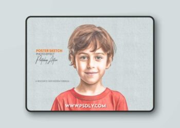 Poster Sketch Photoshop Action