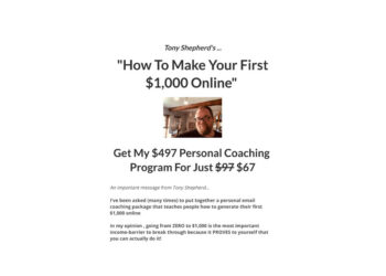 Tony Shepherd – Seven Strategies