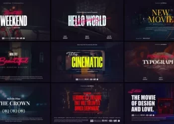 Videohive Cinematic Film Titles 52871599