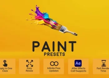 Videohive Paint Presets for After Effects 52993007