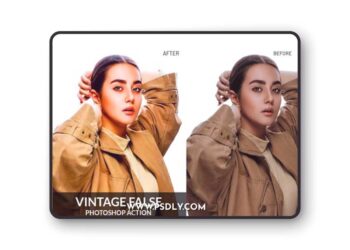 Vintage False Action for Photoshop