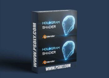 Hologram Effect Shader for Blender