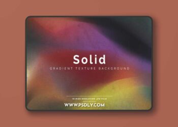 Solid Gradient Texture Background