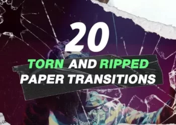 Videohive 20 Turn and Ripped, Paper Transitions 53317688
