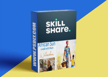 African Sun: Watercolour Masterclass of People Figures with Carrie McKenzie - Beginners to Advanced.