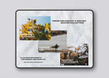 Bright & Dreamy Master Collection - Mobile & Desktop Lightroom Presets