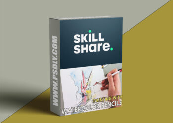 Sketch This Charming Watermill: Learn to Use Ink and Watercolor Pencils