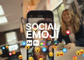 Videohive Premium Overlays Social Emoji 53820465