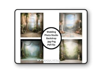 Wedding Photo Studio Backdrops