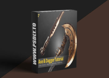 Flipped Normals - Axe & Dagger - Tutorial Full Process