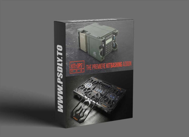 KIT OPS 3 PRO: Premiere Kitbashing addon for Blender 1 KIT OPS 3 PRO: Premiere Kitbashing addon for Blender