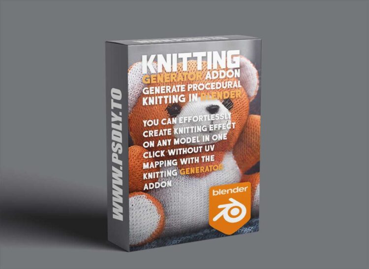 Knitting Generator v4.0 for Blender 1 Knitting Generator v4.0 for Blender