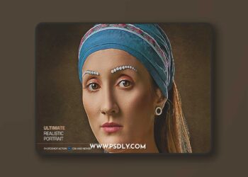 Ultimate Realistic Painting Photoshop Action SK6P2AJ