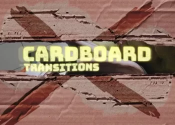 Videohive Cardboard Transitions 54289959