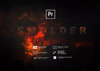 Videohive Fire Titles 54286909