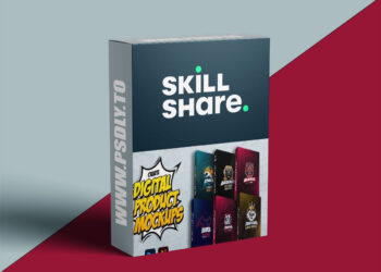 Build Editable, Reusable Digital Product Box Mockups Using Photoshop & Illustrator