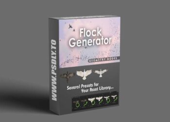 Flock Generator v1.0 for Blender
