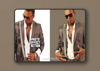 Grand Theft Photoshop Action