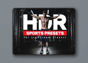 HDR Sports Presets for Lightroom Classic NPP839G