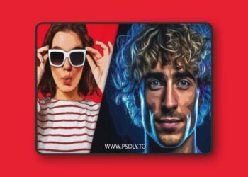 Halftone Cartoon - Photoshop Action