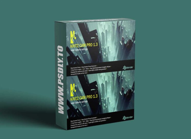 Kritz Cam Pro v1.3.1 for Blender 1 Kritz Cam Pro v1.3.1 for Blender