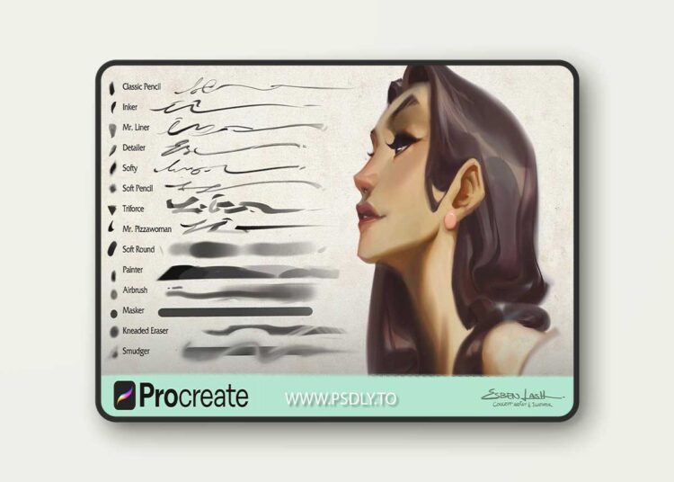 LINE Brushes by Esben Lash 1 LINE Brushes by Esben Lash