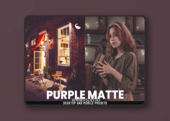 Purple Matte - Desktop and Mobile Presets U3DKRJM