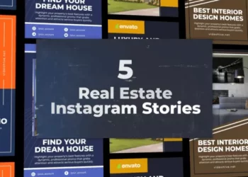 Videohive 5 Real Estate Instagram Pack 54946880