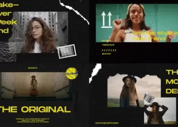 Videohive Grunge Slides 54875166