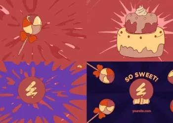 Videohive Sweet Morphing Logo for After Effects 55036625