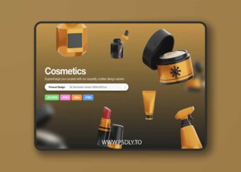 Beauty Cosmetics 3D Icon Pack 9TQRVMP