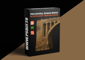 CGSide – Roman bridge – Houdini modeling