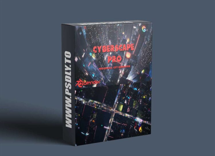 CyberScape Pro v2.3 for Blender 1 CyberScape Pro v2.3 for Blender